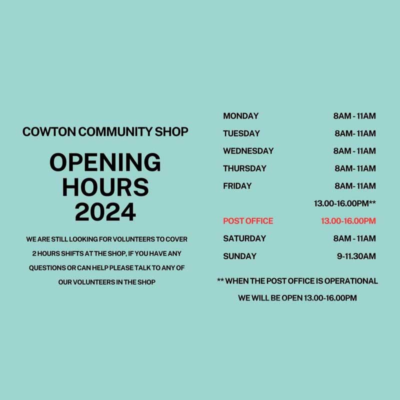 Cowton Community Shop
